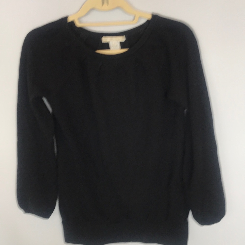 Design History black cashmere tunic size xs